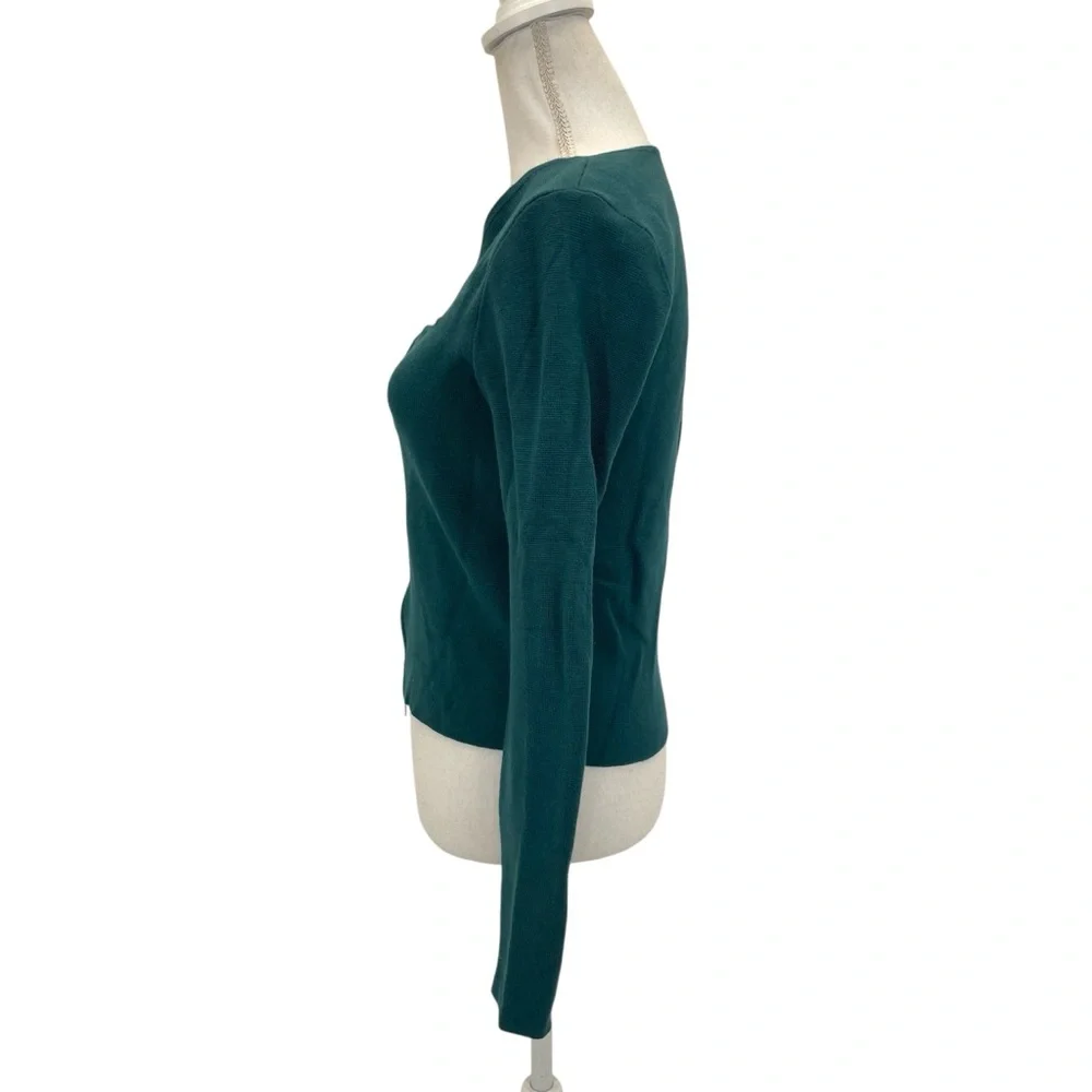 Abercrombie & Fitch Cardigan Sweater Large Green - Picture 5 of 12